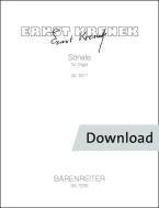 Sonate pour orgue op. 92/1 Download