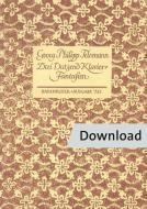 3 douzaines de fantasmes pour piano TWV 33:1-36 Download
