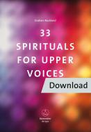 33 Spirituals pour voix aiguës Download