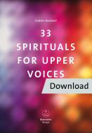 33 Spirituals pour voix aiguës Download