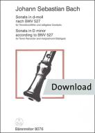 Sonate en ré mineur après BWV 527 Download