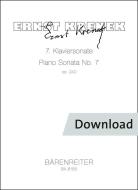 Sonate pour piano n° 7 op. 240 Download