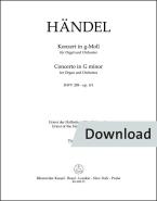 Concerto en sol mineur, op. 4/1 HWV 289 Download