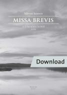 Missa brevis en mi bémol mineur Download