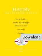 Sonate en mi bémol majeur Hob. XVI :49 < Genzinger > Download