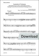 Lamento d'Arianna pour 5 voix (SSATB) et basso continuo Download