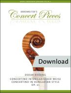 Concertino de style hongrois en la mineur. 21 Download