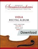 Album de récital d'alto 1 Download