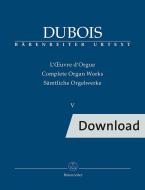 Ses dernières œuvres pour orgue Download