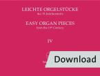 Pièces faciles pour orgue du XIXe siècle 4 Download