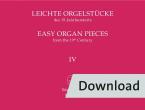 Pièces faciles pour orgue du XIXe siècle 4 Download
