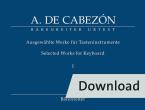 Œuvres sélectionnées pour instruments à clavier 1 Download