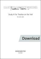 Étude III Pour traité sur le voile Pour violon solo Download
