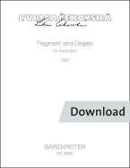 Fragment et Élégies pour accordéon Download