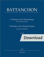 12 Études en position du pouce Download