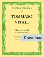 Chaconne pour violon et basso continuo Download