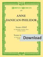 La Sonate en ré mineur pour flûte à bec alto (flûte, hautbois) et basse continue Download