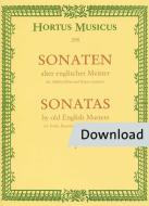 Sonates des maîtres anglais anciens Livre 1 Download