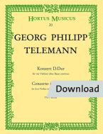 Concerto pour 4 violons sans contrebasse TWV 40:202 Download