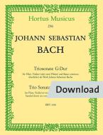 Sonate en trio BWV 1038 Download
