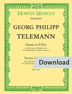 Sonate en fa majeur TWV 41 :F2 Download
