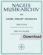 Trio de l''Essercizii Musici' TWV 43 :F 3 Download