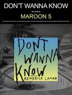 Don't Wanna Know 