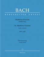 Passion selon Saint Matthieu BWV 244b Standard