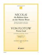 Als Büblein klein an der Mutterbrust / Porter-Lied Standard