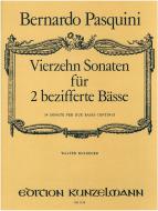 14 Sonatas for 2 Figured Basses 