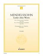 Songs without Words Op. 19/6 and Op. 30/6 Standard