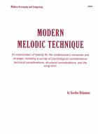 Modern Melodic Technique Standard