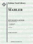 Songs to Poems by Rueckert No. 4 "Um Mitternacht" high voice (B minor, transposed) 