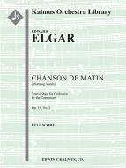 Chanson de Matin op. 15/2 (composer's transcription) 