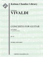 Concerto for Guitar in D, RV 93 (Lute) 