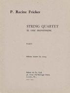 String Quartet in One Movement op. 8 