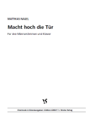 Macht hoch die Tür 