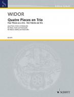Quatre Pieces en Trio Standard