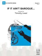 If It Ain't Baroque... 