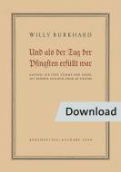 Und als der Tag der Pfingsten erfüllt war op. 84 (1950) 