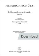 Erhöre mich, wenn ich rufe SWV 289 
