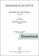Eins bitte ich vom Herren SWV 294 