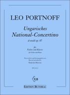 Concertino national hongrois en ré mineur op. 87 
