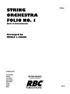 String Orchestra Folio No. 1 - Violas 