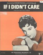 If I Didn't Care 