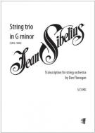 Trio à cordes en sol mineur 