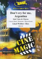 Don't Cry For Me Argentina Standard