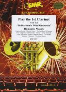 Play The 1st Clarinet: Romantic Moods Standard