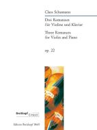 3 Romances Op. 22 