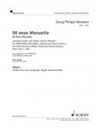 50 New Menuets TWV 34:51-100 Standard